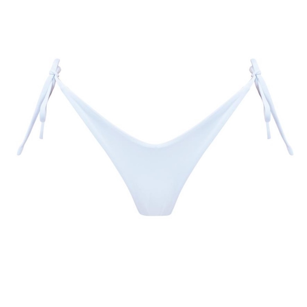 Lea the label white bikini bottom - PELAGIA BOTTOM - BIANCO